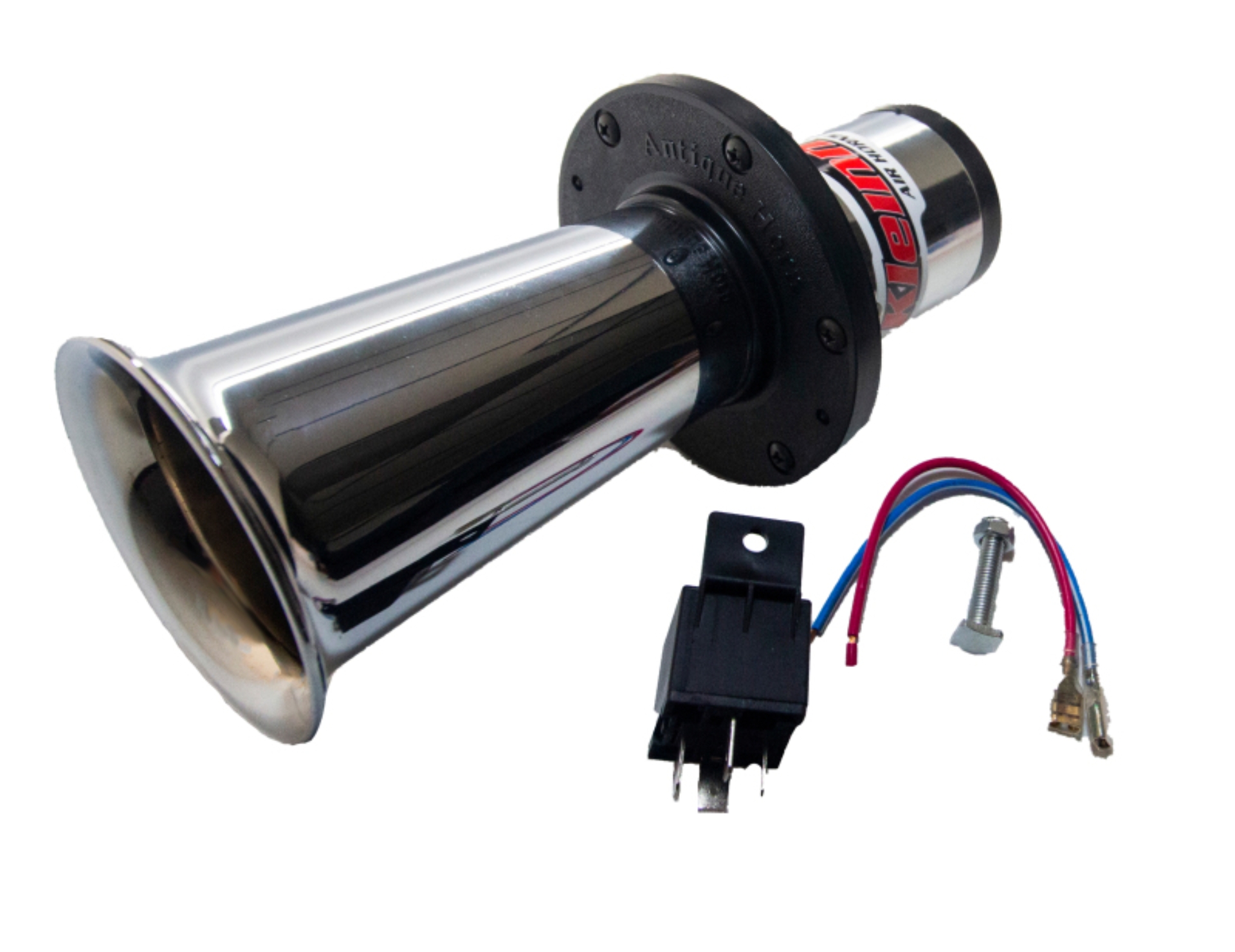 Picture of Kleinn 12 Volt Ahoogha Horn - Chrome-Plated Zinc Alloy