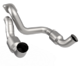 Picture of Kooks 20-22 Ford F250 7.3L V8 / Ford F350 7.3L V8 3in SS Green Connecting Pipes