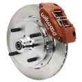Picture of Wilwood 73-76 Porsche 914 Front Powerlite Brake Kit Plain Face - Red