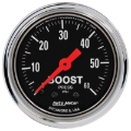 Picture of AutoMeter Gauge Boost 2-1/16in. 60 PSI Mechanical Traditional Chrome