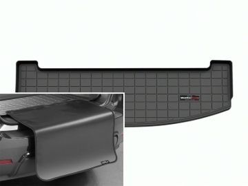 Picture of WeatherTech WT Cargo Liners-Black Floor Mats - 401762SK