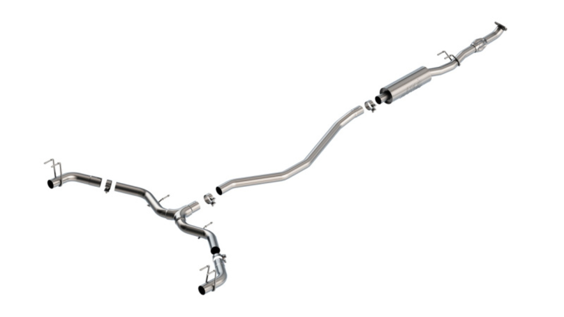 Picture of Borla 22-24 Honda Civic Sport Touring AT/MT ATAK Catback Exhaust (Reuse O.E. Tips / Valance)