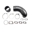 Picture of Wehrli 11-16 Duramax LML 5 in. Intake Horn - Semi-Gloss Black