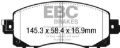 Picture of EBC Racing 22-23 Subaru WRX RP-X Racing Front Brake Pads