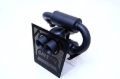Picture of Gibson 2024 Cam-Am Maverick R 4in. T304 Stainless Round Dual Wall Slash-Cut Tip - Black Ceramic
