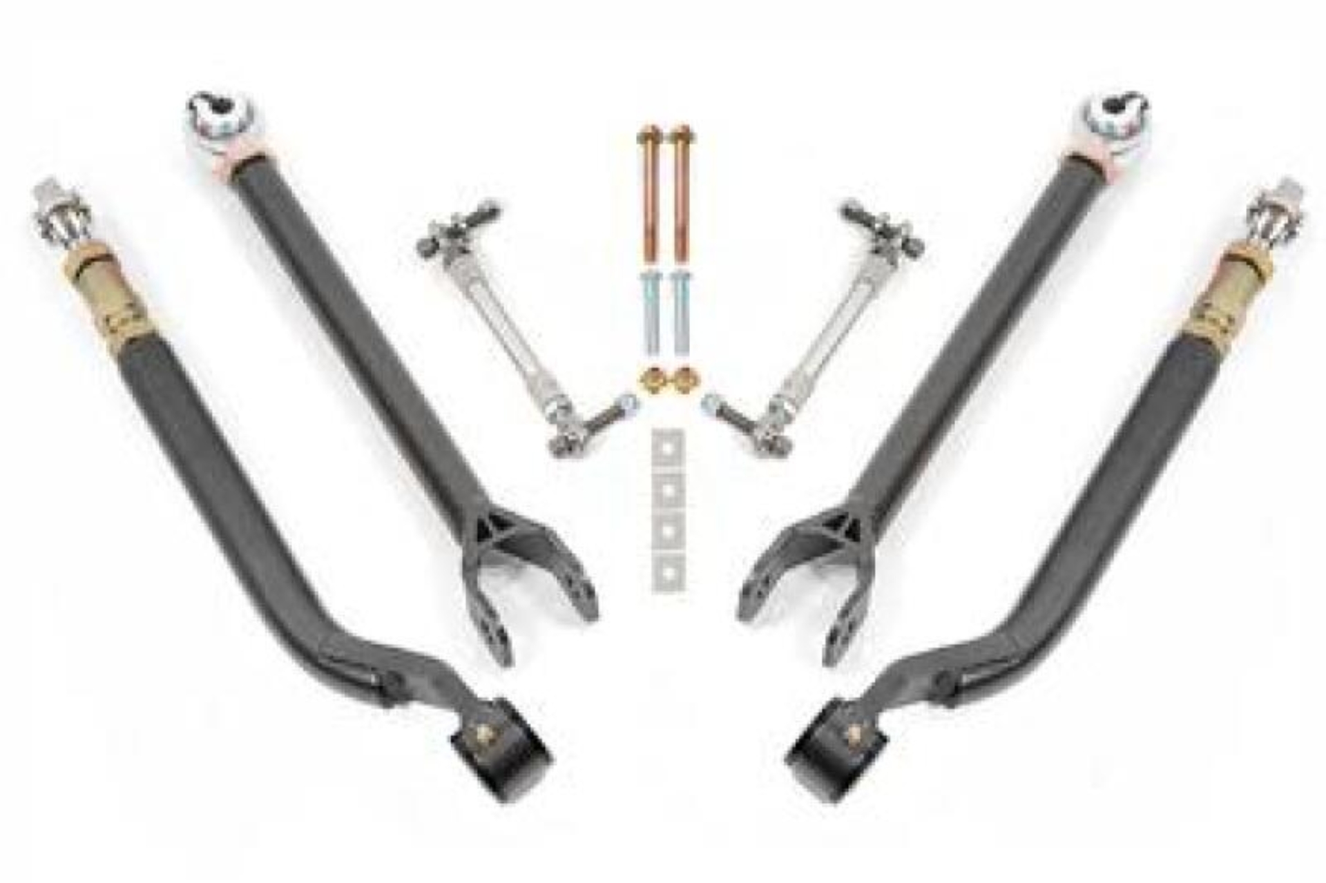 Picture of BMR 06-23 Dodge Charger Rear Suspension Kit For 15in Conversion Kit - Black Hammertone