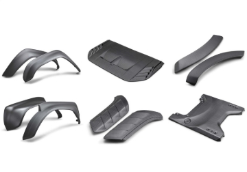 Picture of Ford Racing 22-24 Ford Bronco Raptor Carbon Fiber Appearance Kit - Matte Finish