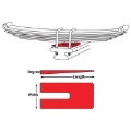 Picture of SPC Performance Steel Shim 4X6.5X1.5 - Pack of 6