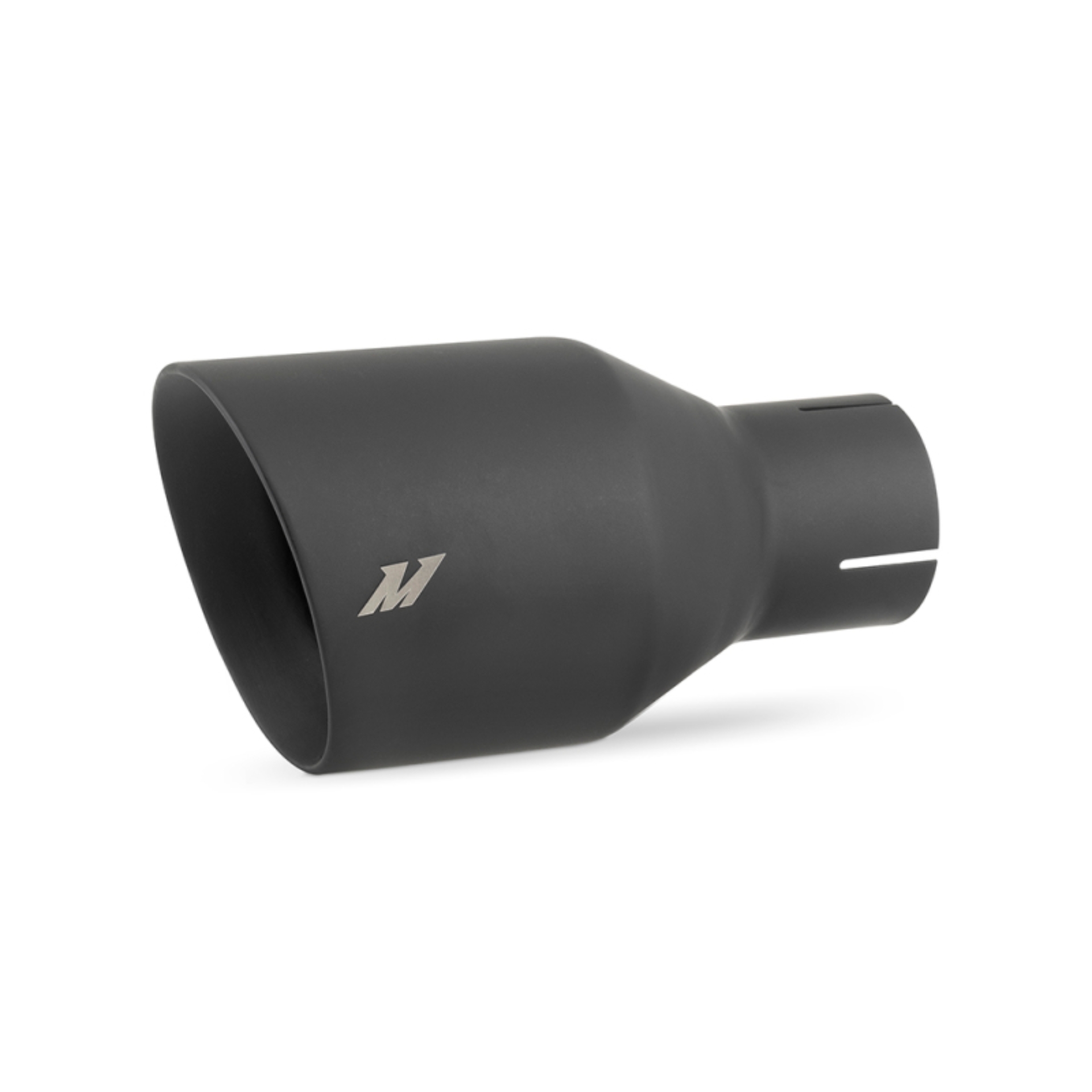Picture of Mishimoto Clamp-on Double Wall Exhaust Tip 2.5 Inlet Slash Cut