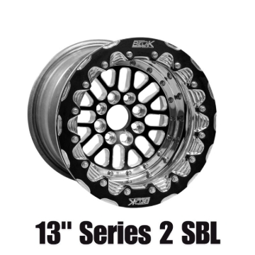 Picture of Belak 13x9 / 5in BS / 5x100 BP / High Pad / Series 2 Wheel - Single Beadlock