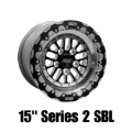 Picture of Belak 15x8 / 5in BS / 5x100 BP / High Pad / Series 2 Wheel - Single Beadlock