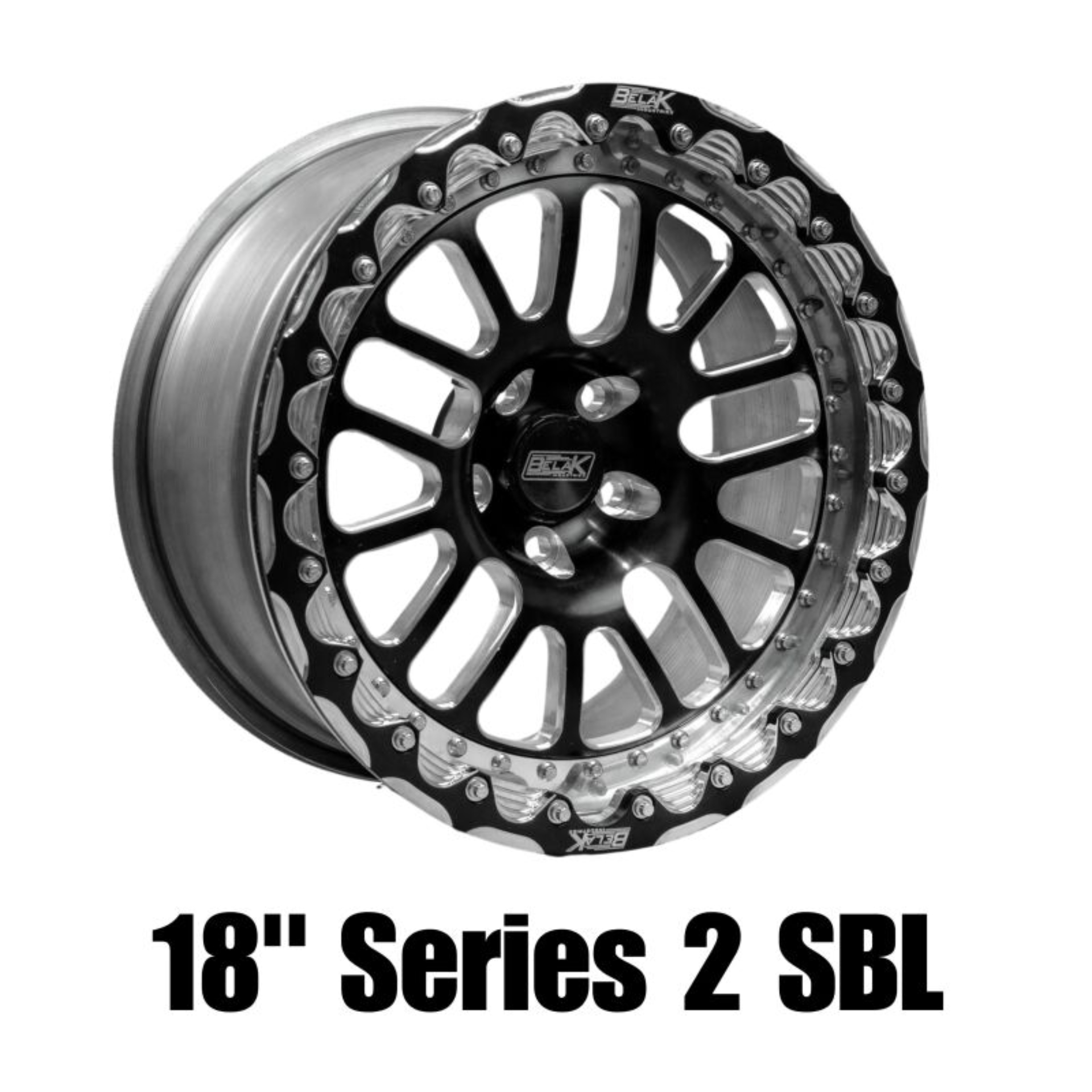 Picture of Belak 18x9 / 5.75in BS / 5x4.75 BP / High Pad / Series 2 Wheel - Single Beadlock