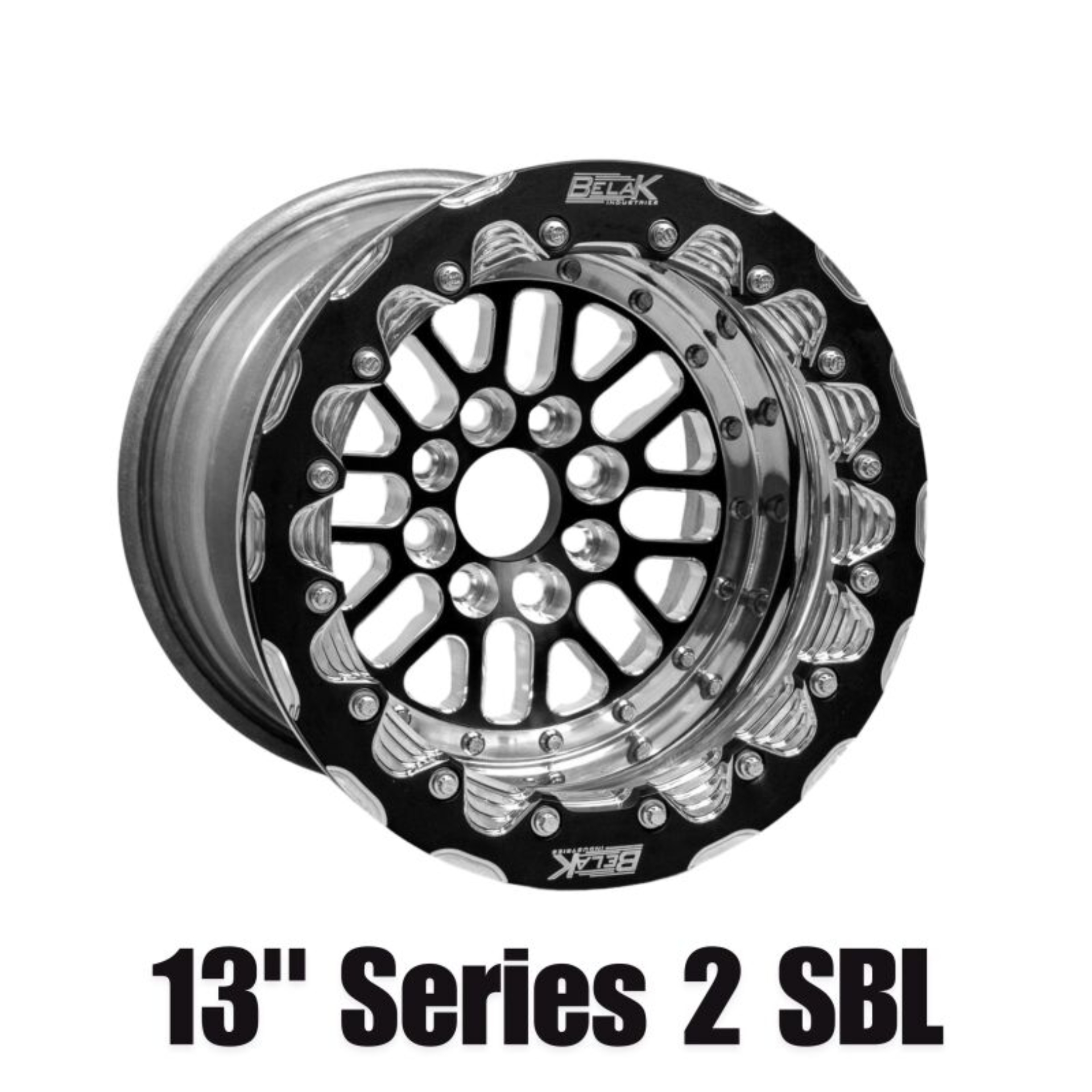 Picture of Belak 13x9 / 5in BS / 4x100 BP / High Pad / Series 2 Wheel - Non-Beadlock