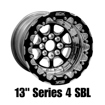 Picture of Belak 13x11 / 5in BS / 5x100 BP / High Pad / Series 4 Wheel - Double Beadlock