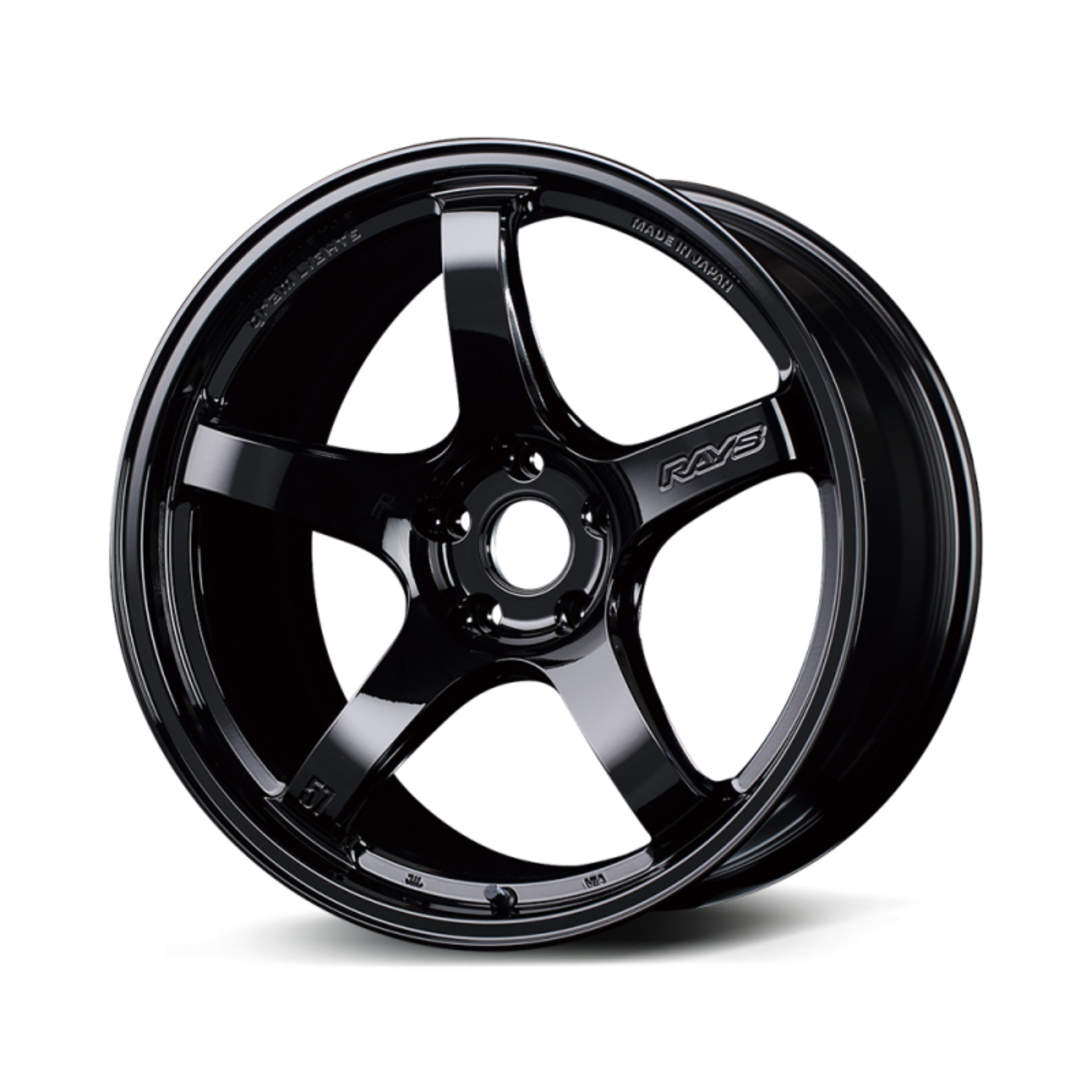Picture of Gram Lights 57CR 19X9.5 +25 5x114.3 - Semi Gloss Black
