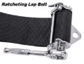 Picture of PRP 5.2 Cam-Lock Harness w/ Ratchet Lap Belt - Black