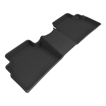 Picture of 3D MAXpider 23-24 Kia Sportage Gas Kagu Black Floor Mat - Row 2