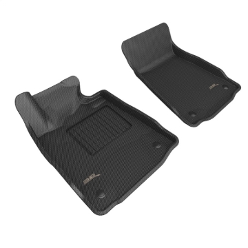 Picture of 3D MAXpider 22-24 Nissan Z Kagu Black Floor Mat - Row 1