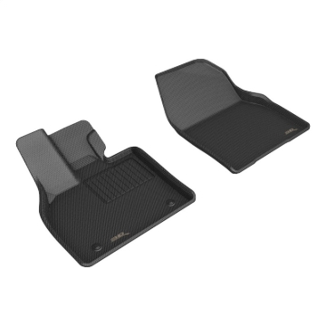 Picture of 3D MAXpider 2023 Toyota BZ4X Kagu Black Floor Mat - Row 1