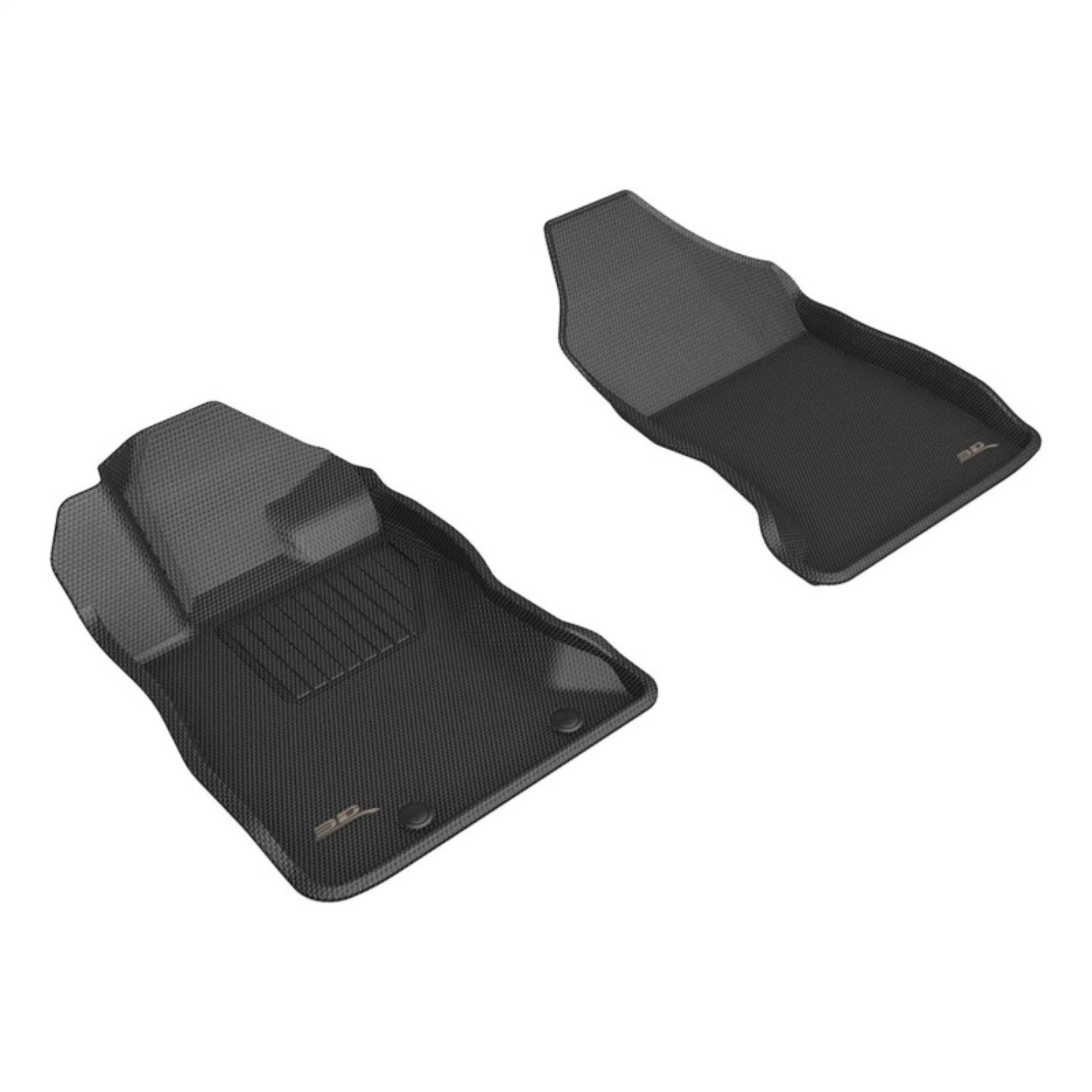 Picture of 3D MAXpider 22-23 Subaru WRX Kagu Black Floor Mats - Row 1