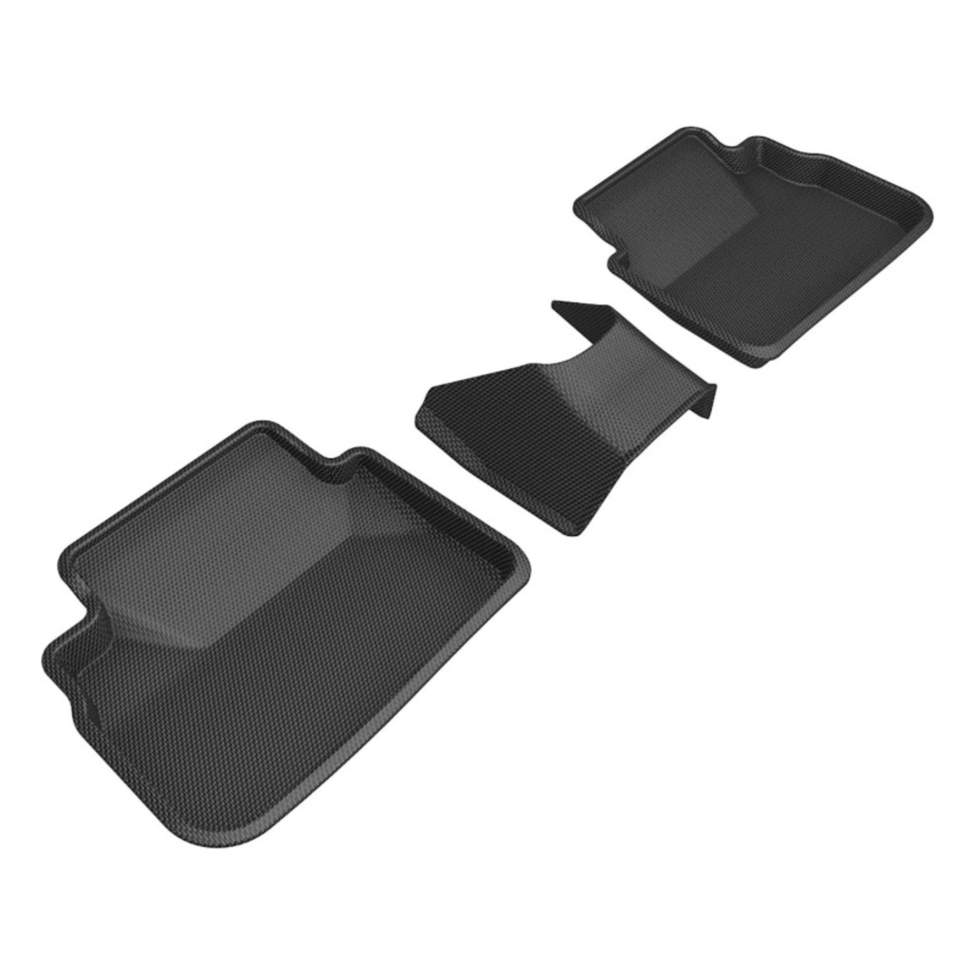 Picture of 3D MAXpider 22-23 Subaru WRX Kagu Black Floor Mats - Row 2