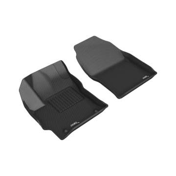 Picture of 3D MAXpider 22-23 Toyota Corolla Cross FWD Kagu Black Floor Mats - Row 1