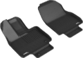 Picture of 3D MAXpider 20-23 Toyota Highlander Kagu Black Floor Mat - Row 1
