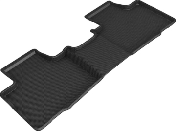 Picture of 3D MAXpider 20-23 Toyota Highlander Kagu Black Floor Mat - Row 2