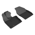 Picture of 3D MAXpider 2023 Toyota Prius Kagu Black Floor Mat - Row 1