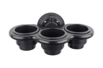 Picture of SeaSucker 3-Cup Holder Vertical Mount - Black