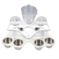 Picture of SeaSucker Double Decker Party Barge Portable Bar - White