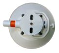 Picture of SeaSucker 4.5in. SeaSucker w/Flat-Top Stainless Steel D-Ring - White