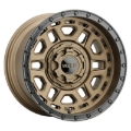 Picture of Weld Off-Road Crux 22x10in / 6x135 BP / ET -18 / 106.1mm Bore - Satin Bronze/Satin Black Ring Wheel