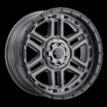 Picture of Weld Off-Road Crux 20x10in / 6x135 BP / ET +13 / 106.1mm Bore - Satin Gunmetal / Satin Black Wheel
