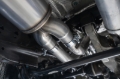 Picture of MBRP 21-24 Chevrolet Suburban XL 5.3L 3in Aluminized 2.5in Dual Split Carbon Fiber Cat-back
