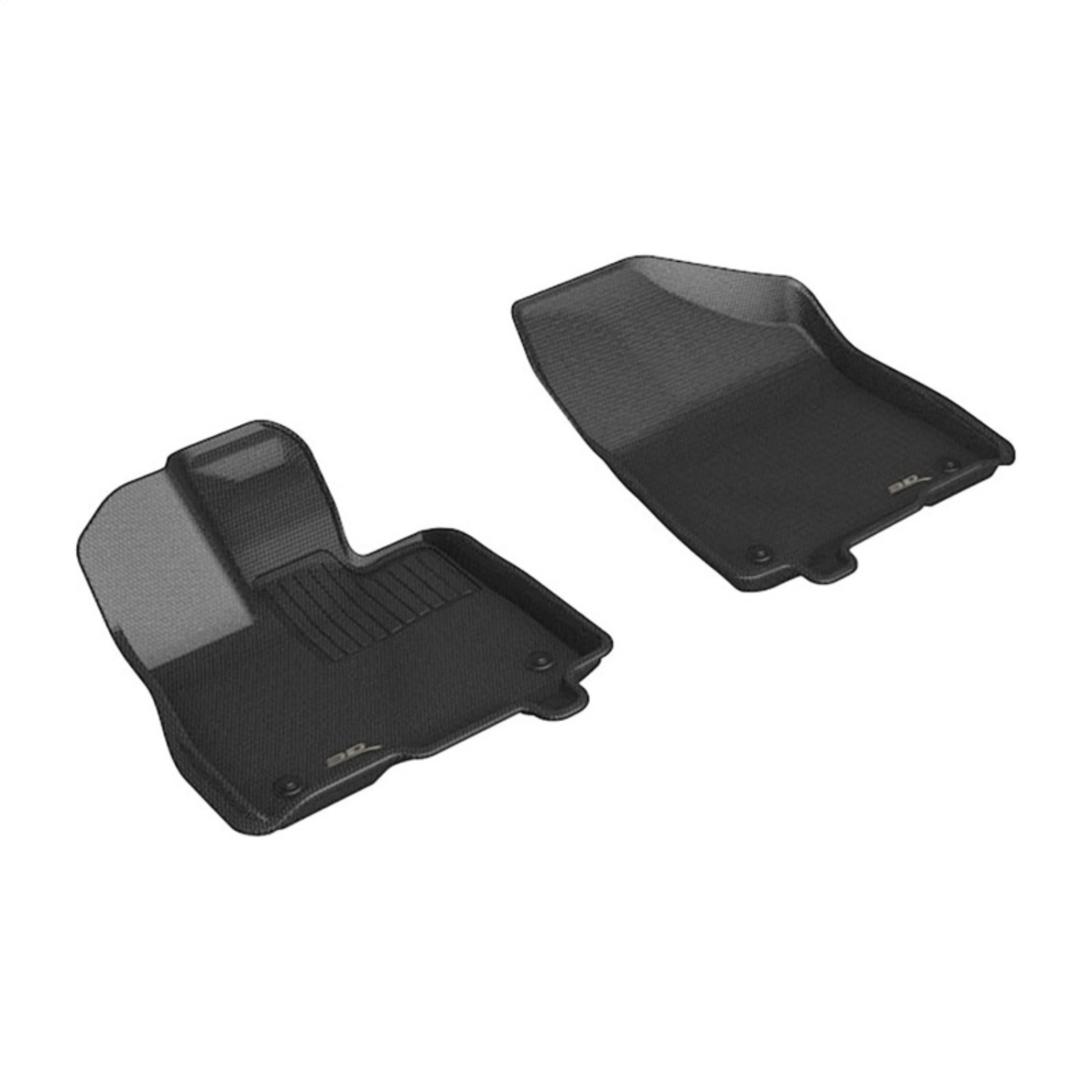 Picture of 3D MAXpider 21-24 Toyota Sienna Kagu 1st Row Floormats - Black