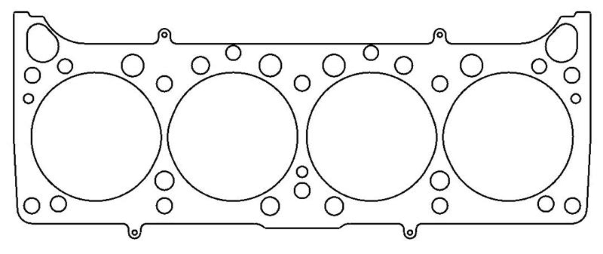 Picture of Cometic Pontiac 400/428/455 V8 .036in MLS Cylinder 4.160in Bore
