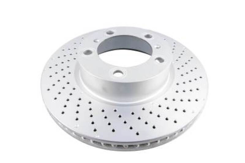 Picture of DBA 05-06 Porsche Boxster S (w/Iron Rotor) Front Left En-Shield OE Drilled Rotor