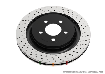Picture of DBA 2005 Chrysler Crossfire SRT-6 Rear 4000 Series Drilled Rotor