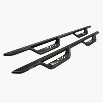 Picture of Westin 04-13 Chevrolet Silverado Outlaw Drop Nerf Step Bar - Textured Black