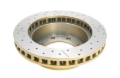 Picture of DBA 99-04 Ford F-250 Super Duty (w/Rear Rotor) 4WD Front Street Drilled & Slotted Rotor