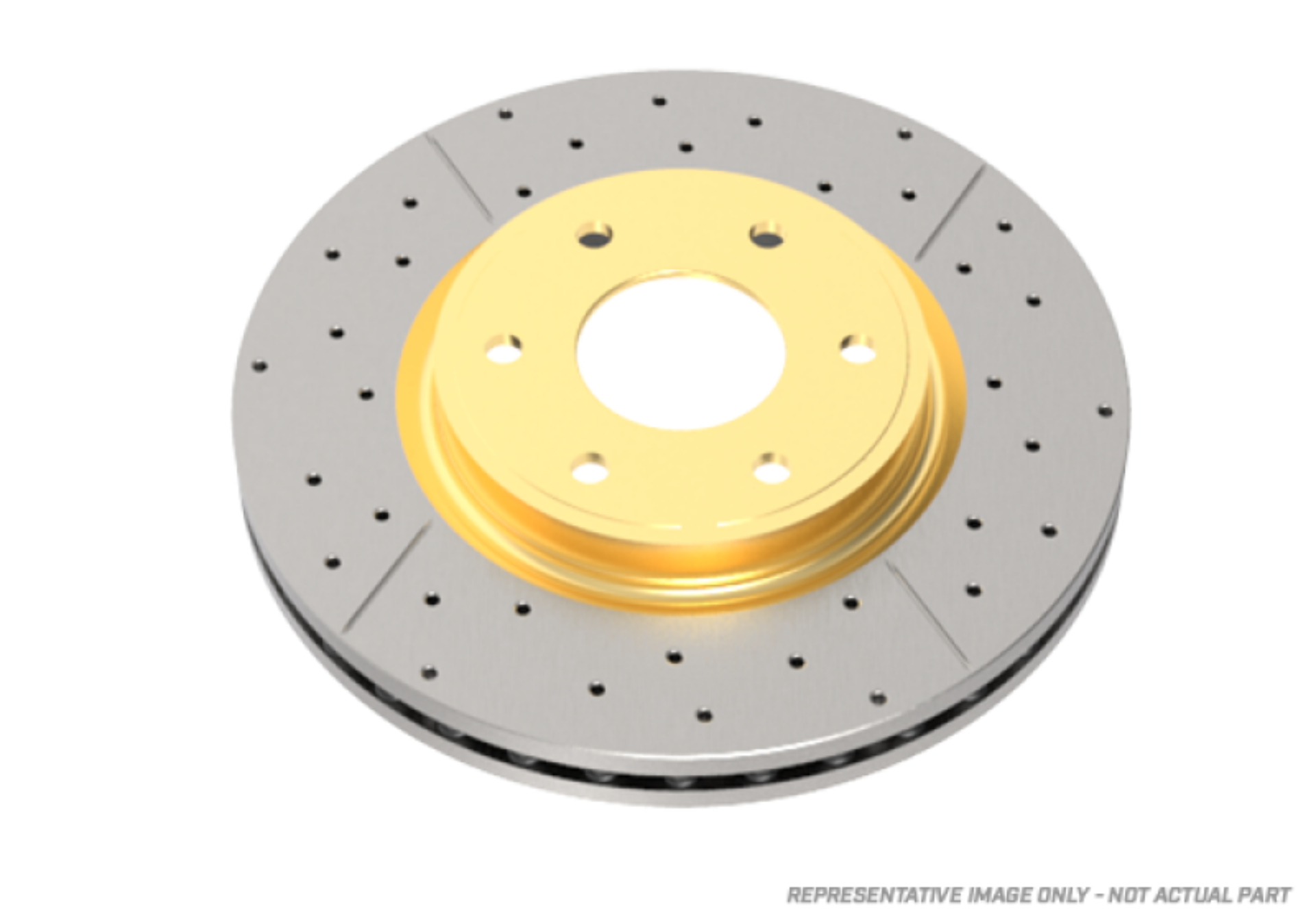 Picture of DBA 00-06 BMW X5 Rear Street Drilled & Slotted Rotor