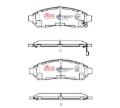 Picture of DBA 05-24 Nissan Frontier Front SSEV Street Series Brake Pads