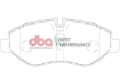 Picture of DBA 07-09 Dodge Sprinter 2500 (w/285mm Frt Rotor/Bosch Pin Type) Front SP Performance Brake Pads