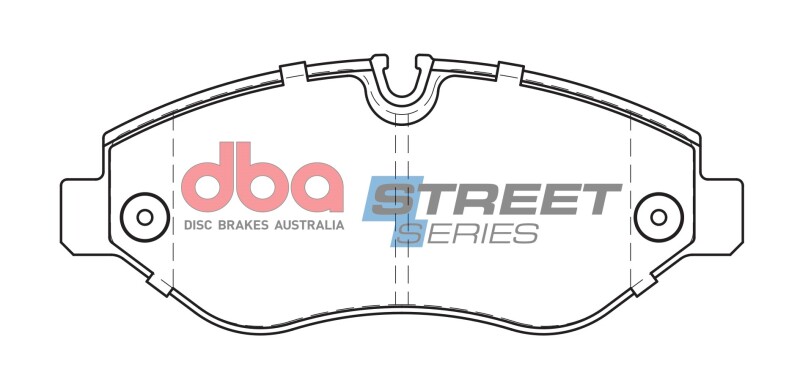 Picture of DBA 07-09 Dodge Sprinter 2500 (w/285mm Front Rotor / Bosch Pin Type) Front Street Series Brake Pads