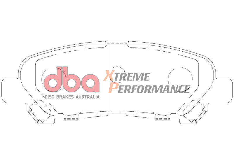 Picture of DBA 08-13 Toyota Highlander Rear XP Performance Brake Pads