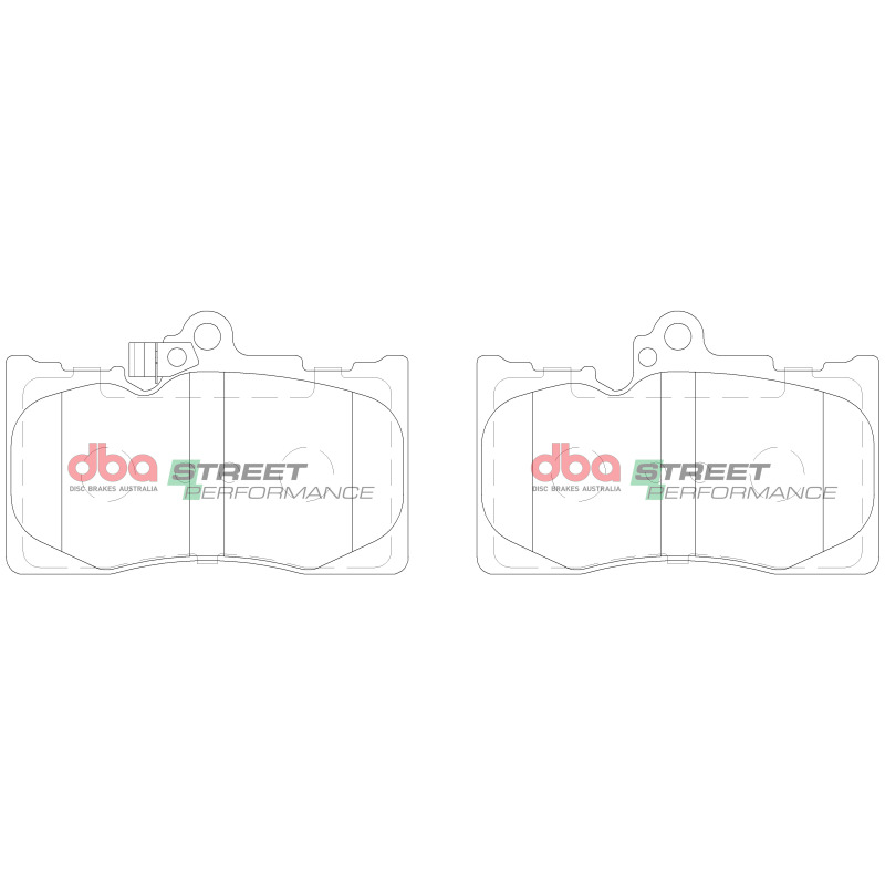 Picture of DBA 16-18 Lexus GS200t (Excl F Sport) Front SP Performance Brake Pads