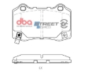 Picture of DBA 06-13 Dodge Charger SRT8 Rear SSEV Street Series Brake Pads