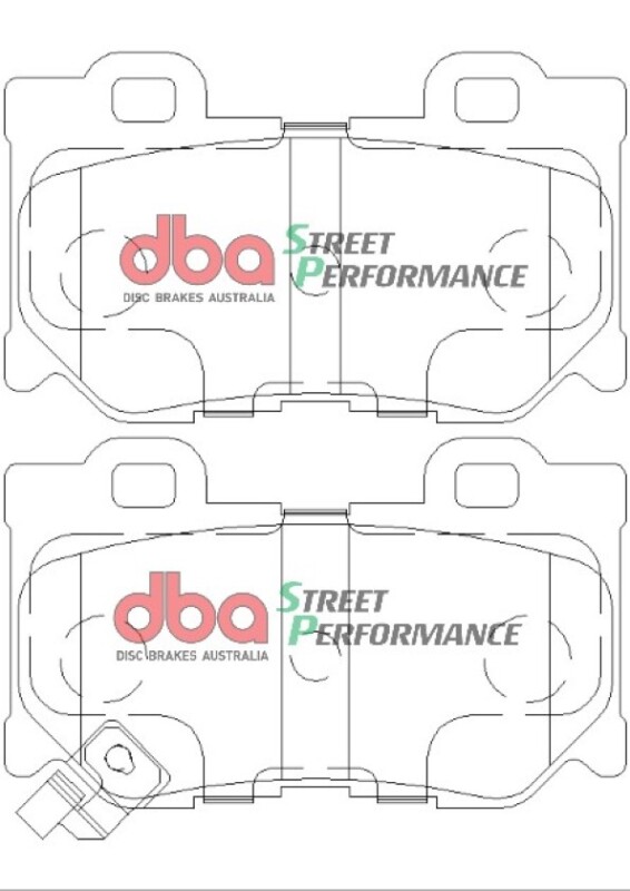 Picture of DBA 08-13 Infiniti G37 Rear SP Performance Brake Pads