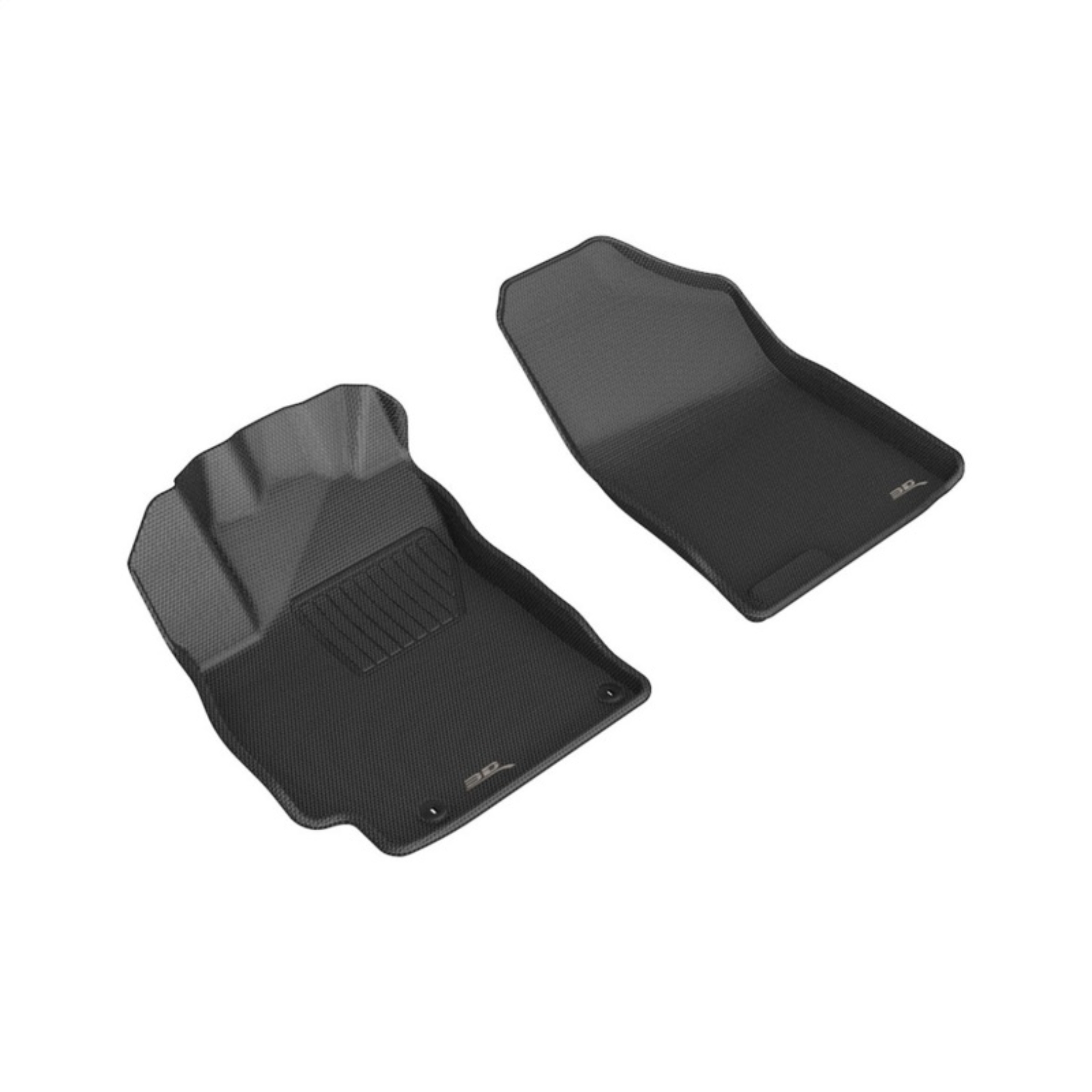 Picture of 3D MAXpider 21-23 Hyundai Elantra Gas/Hybrid Kagu 1st Row Floormat - Black